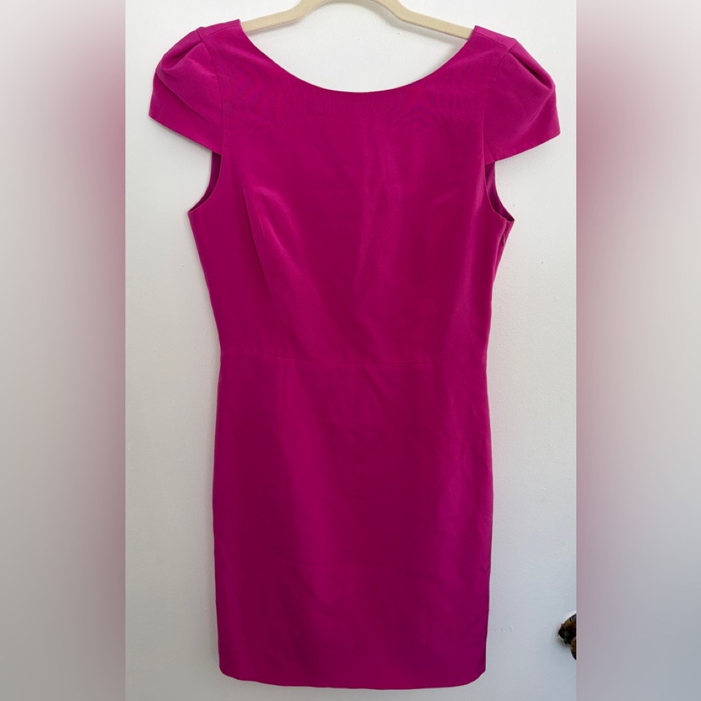 Tibi Fuchsia Mini Dress